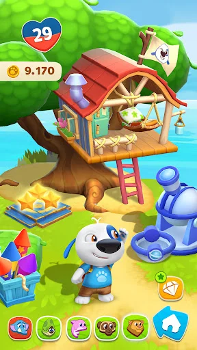 I-download ang My Talking Hank: Islands – Masayang Island Adventure - Screenshot 10