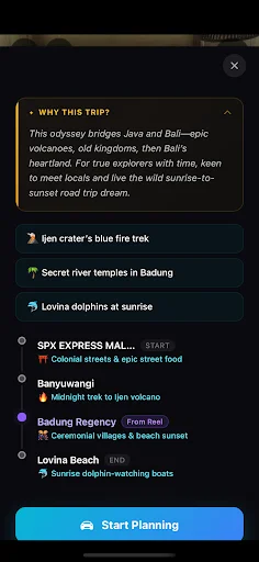 I-download ang Tourific: AI Road Trip Planner – Gabay sa Biyahe - Screenshot 6