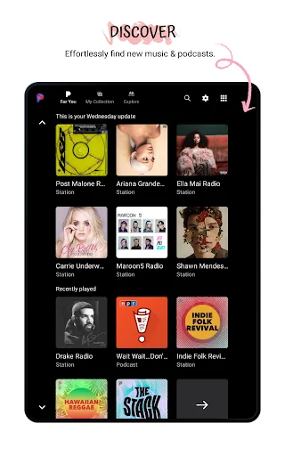 I-download ang Pandora Music & Podcasts – Makinig sa Paboritong Musika - Screenshot 27