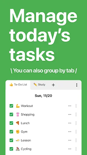 I-download ang Daily Checklist – Pinakamahusay na Task Manager App - Screenshot 1