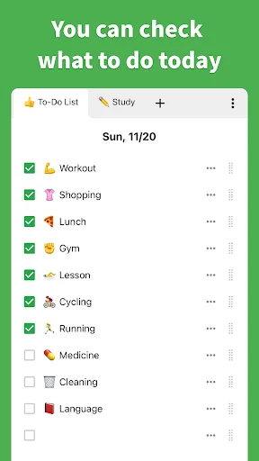 I-download ang Daily Checklist – Pinakamahusay na Task Manager App - Screenshot 2
