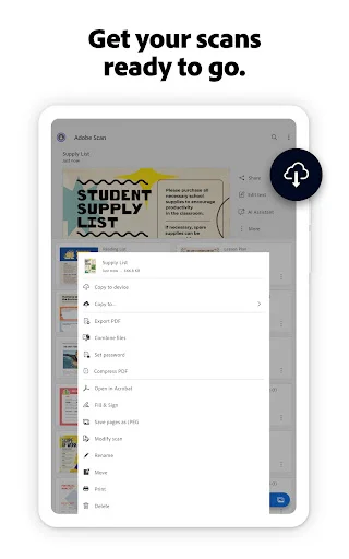 I-download ang Adobe Scan AI PDF Scanner – Libreng PDF Converter - Screenshot 12