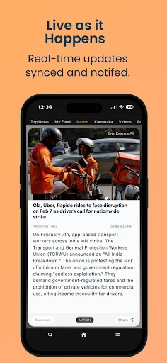 I-download ang TheReader.AI News App – Personalized na Balita - Screenshot 3