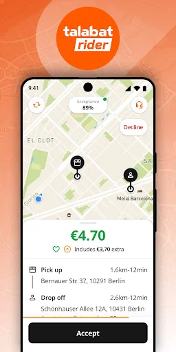 I-download ang Talabat Rider App – Kumita at Maghatid Ngayon - Screenshot 4