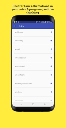 I-download ang Creation – Voice Affirmations: I-record ang Positibong Affirmations - Screenshot 7