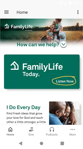 I-download ang FamilyLife®: Gabay sa Relasyon at Espirituwal - Screenshot 1