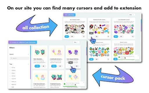Cursor Helper: I-download ang Libreng Custom Cursors para sa Chrome - Screenshot 5