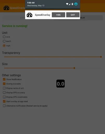 Speed Overlay: GPS Speedometer App – I-download nang Libre - Screenshot 11