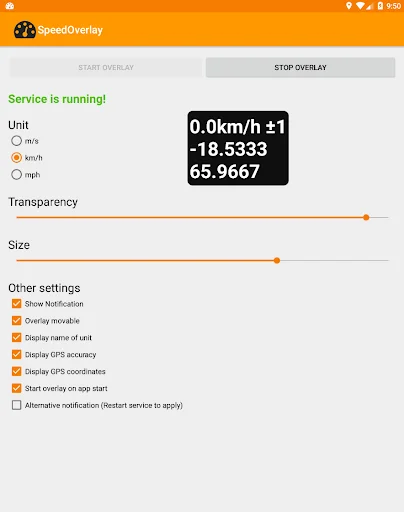 Speed Overlay: GPS Speedometer App – I-download nang Libre - Screenshot 10