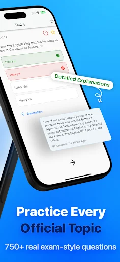 I-download ang Life in the UK Test 2026 – Libreng Reviewer App - Screenshot 4