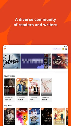 I-download ang Wattpad App – Magbasa at Sumulat ng mga Kuwento - Screenshot 8