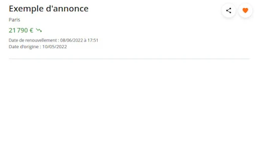 I-download ang Date Leboncoin: Alamin ang Tunay na Petsa ng Ad - Screenshot 1