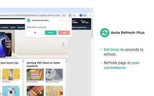 Auto Refresh Plus – I-download ang Pinakamabilis na Auto Reloader - Screenshot 2