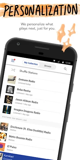 I-download ang Pandora Music & Podcasts – Makinig sa Paboritong Musika - Screenshot 2
