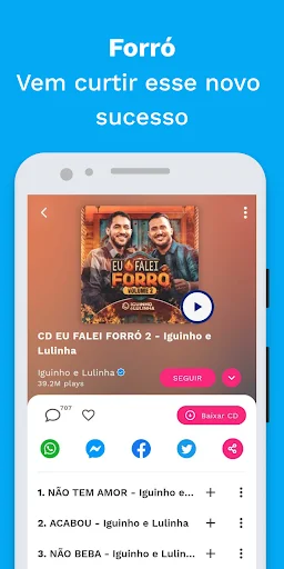 Sua Música App – I-download ang Pinakamahusay na Musika ng Brazil - Screenshot 4