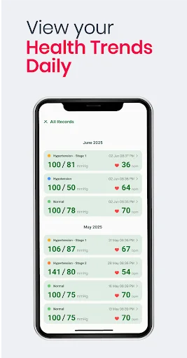 Blood Pressure App: BP Logger – I-download ang Pinakamahusay na Tracker - Screenshot 13