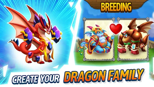 I-download ang Dragon City Mobile: Breed at Labanan ang Dragons - Screenshot 1