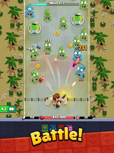 I-download ang Bagbound Hero – Backpack RPG APK – Survival Game - Screenshot 11