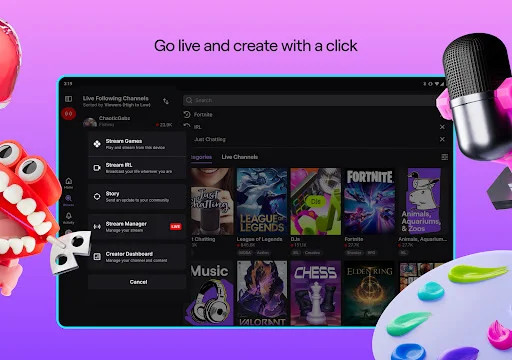 I-download ang Twitch: Live Streaming – Manood ng Gaming Live - Screenshot 16