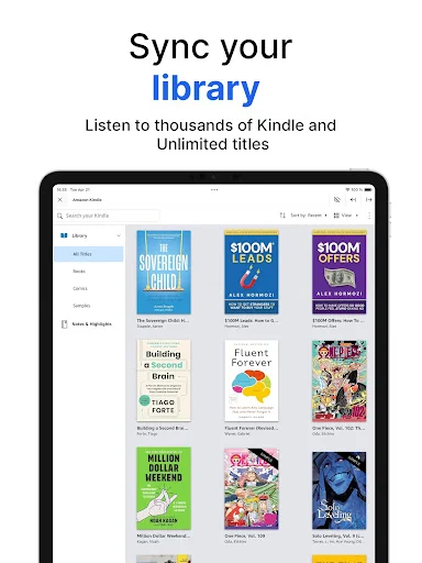 I-download ang AudioBooks Unlimited to Kindle – Makinig sa Libro - Screenshot 12
