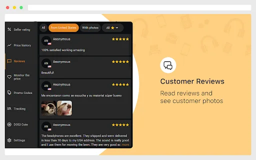 AliHelper: Pinakamahusay na Shopping Assistant para sa AliExpress - Screenshot 5