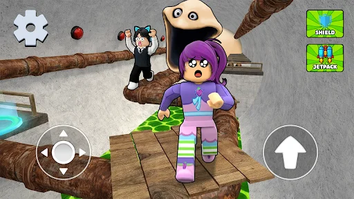 I-download ang Prison Parkour: Worm Race – Hamunin ang Iyong Galing - Screenshot 2