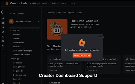 I-download ang Efaz’s Roblox Extension – I-customize ang Roblox - Screenshot 5