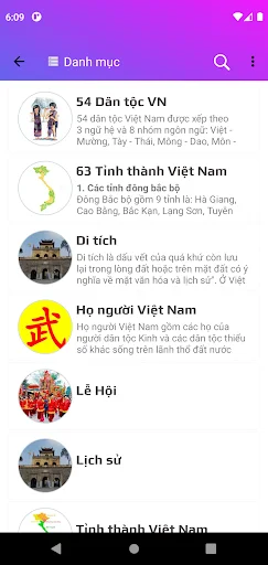 I-download ang Lịch sử và Văn hóa – Matuto ng Kasaysayan ng Vietnam - Screenshot 4