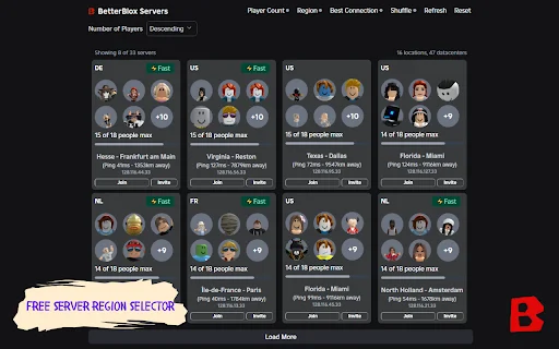 BetterBLOX Extension: I-download ang Pinakamahusay na Roblox Tool - Screenshot 4