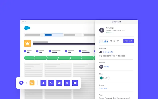 I-download ang Outreach Everywhere: Palakasin ang Sales Workflow - Screenshot 4