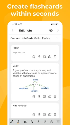 I-download ang Knowlet: Pinakamahusay na Flashcard App para sa Pag-aaral - Screenshot 5