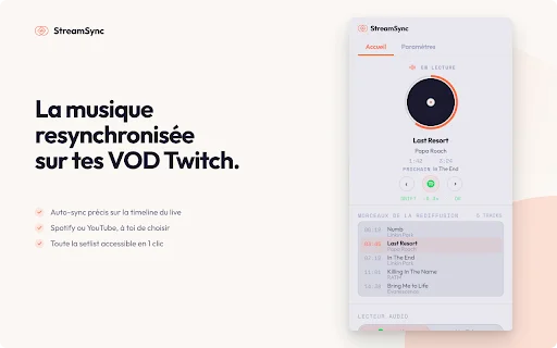 I-download ang StreamSync: I-resync ang Spotify sa Twitch VODs - Screenshot 1