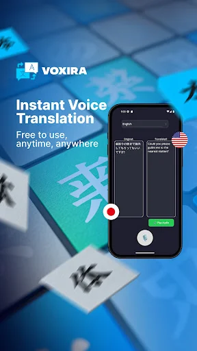 I-download ang Voxira: Instant Voice Translator App – Libreng Gamitin - Screenshot 2