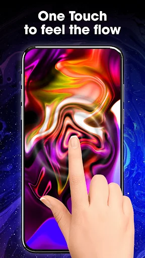 I-download ang 4D Wallpaper: Fluid Simulation – Libreng Live Wallpapers - Screenshot 1