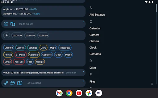 I-download ang AIO Launcher – Pinakamahusay na Home Screen App - Screenshot 9