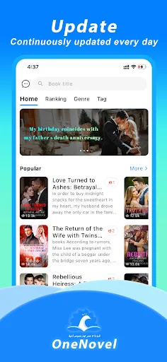 I-download ang OneNovel: Unlimited na Kwento at Nobela – Basahin Na! - Screenshot 4
