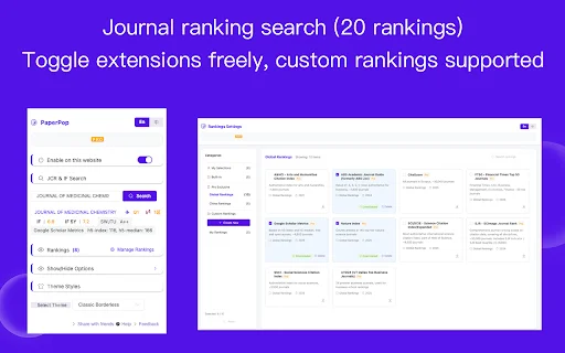 PaperPop: Journal Impact & Ranking sa Google Scholar – I-download - Screenshot 3