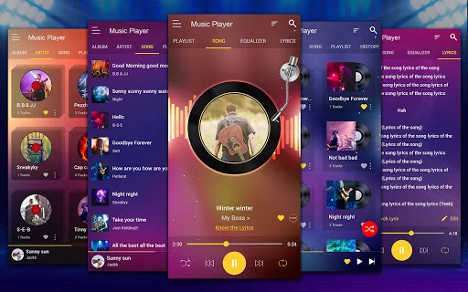 Music Player – MP3 Player: Pinakamahusay na Music App para sa Android - Screenshot 4