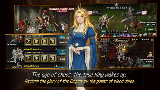 I-download ang Bloodbound Lord : Idle RPG – Maging Pinakamalakas - Screenshot 4