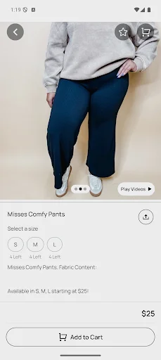 I-download ang Priss & Pearls Boutique – Fashion Shopping App - Screenshot 3