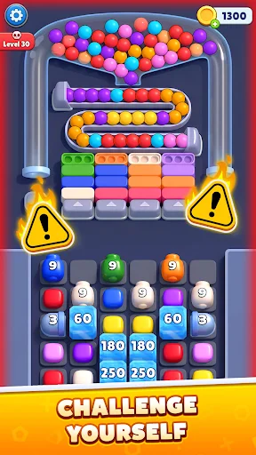 I-download ang Color Beads Drop – Nakakaaliw na Puzzle Game - Screenshot 2