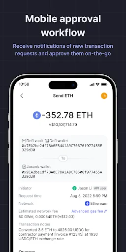 Download MPCVault – Multisig Wallet Para sa Secure na Crypto - Screenshot 4