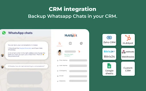 Eazybe: Pinakamahusay na WhatsApp AI Agent at CRM Tool - Screenshot 2