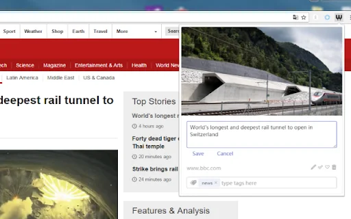 I-download ang Wallabagger: I-save ang Web Pages Para Basahin Mamaya - Screenshot 2