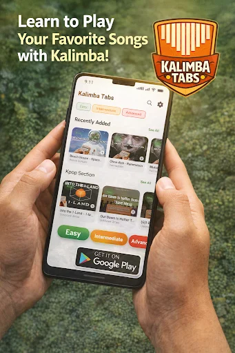 I-download ang Kalimba Tabs – Matuto ng Kalimba Chords at Notes - Screenshot 2