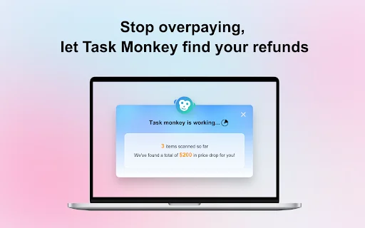 Task Monkey: Awtomatikong Makakuha ng Amazon Price Adjustment Credits - Screenshot 2