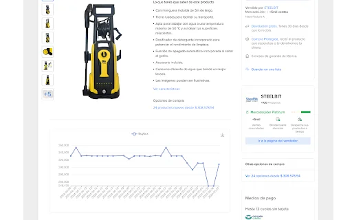 MercadoToolkit: Pinakamahusay na AI Tool para sa MercadoLibre - Screenshot 3