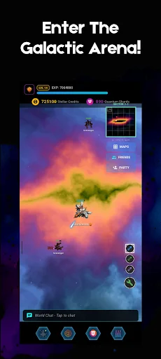 I-download ang Galactic Arena – Space War MMO | Labanan sa Kalawakan - Screenshot 1