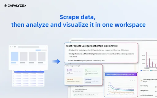 Capalyze: AI Web Scraper – Kunin ang Data sa Excel nang Mabilis - Screenshot 4