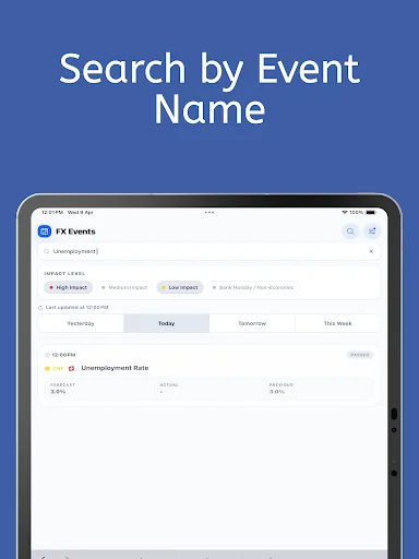 I-download ang Forex Event Calendar – Real-time Forex Updates - Screenshot 6